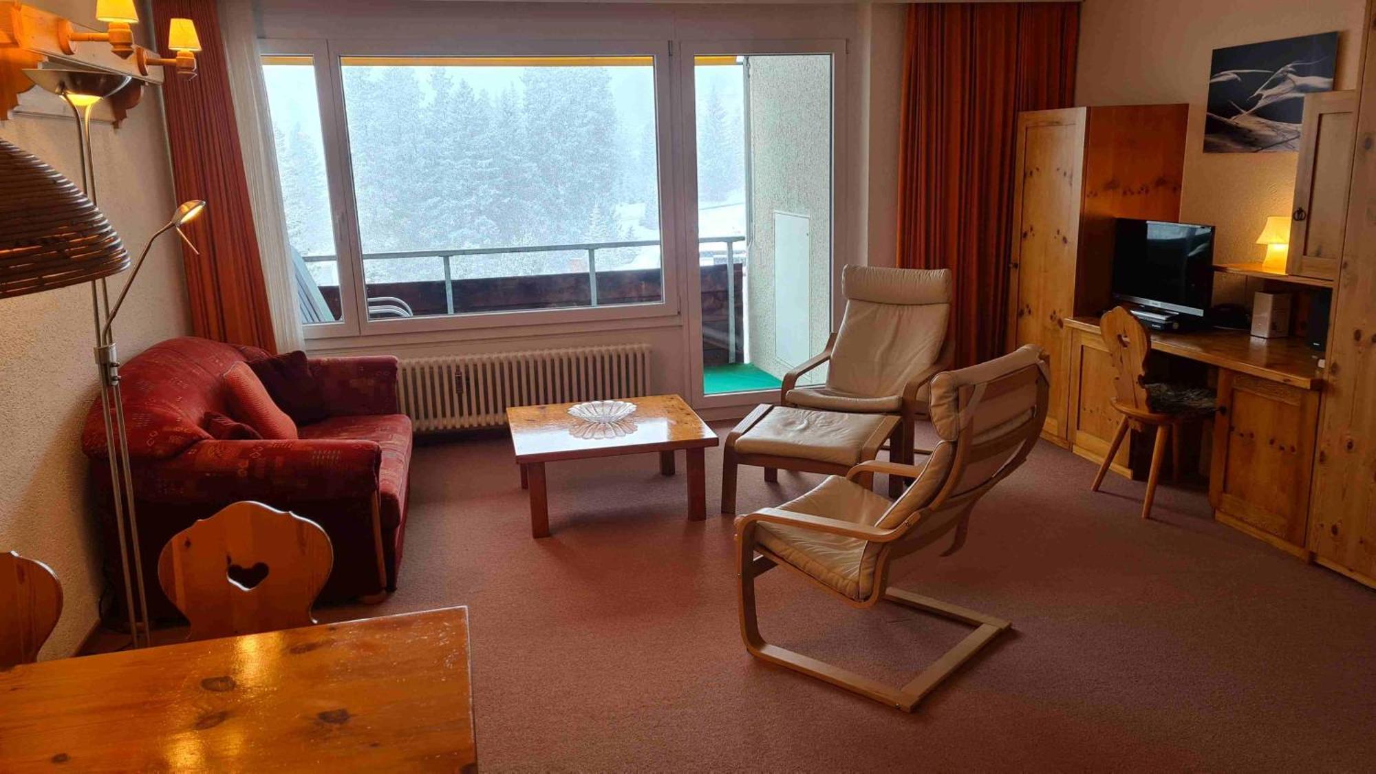 Rothornblick Lägenhet Arosa Exteriör bild
